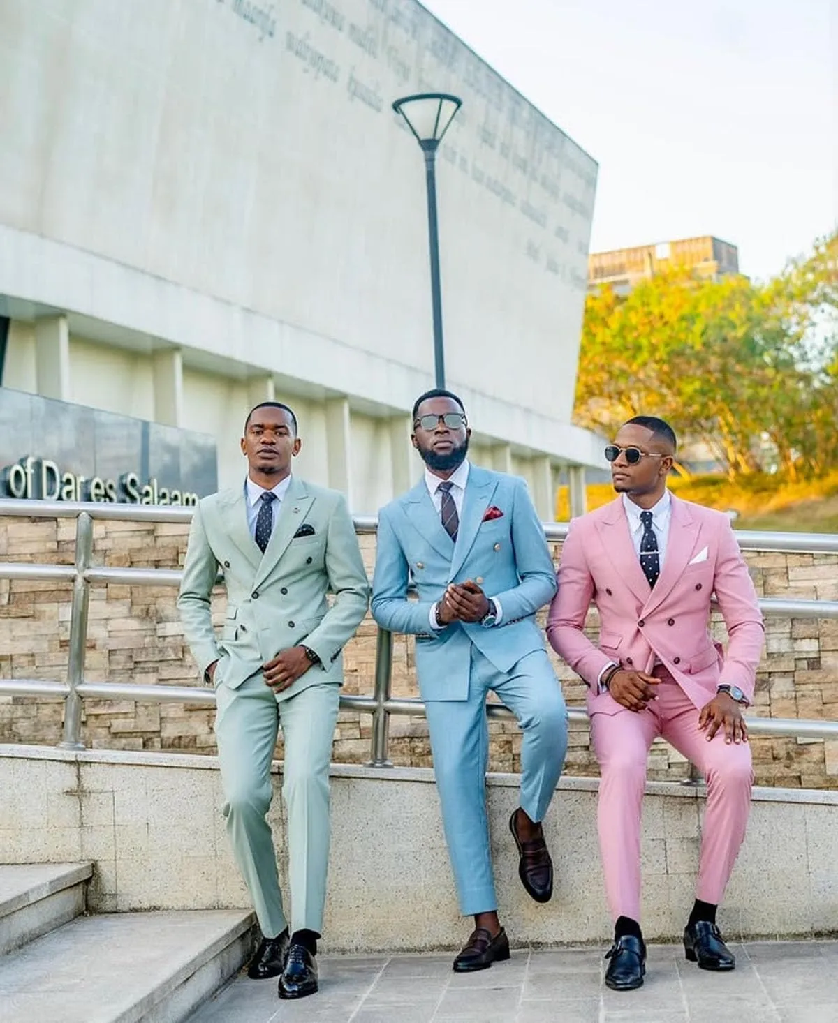 2 Piece Mens Suit Double Breasted Suits Men Formal Slim Fit Suit for Men Blazer Pants Wedding Groomsmen Suits