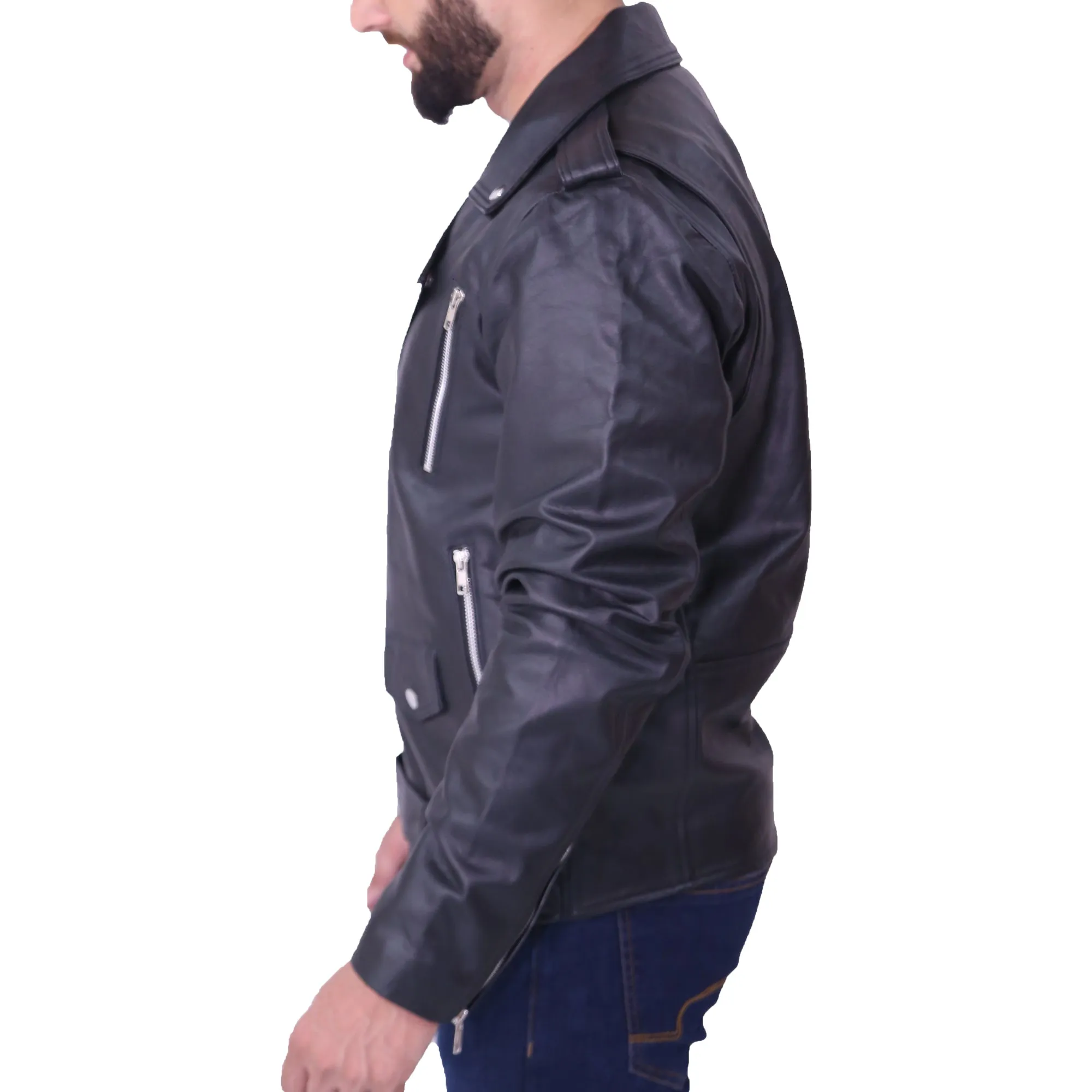 Adam Levine Black Leather Jacket