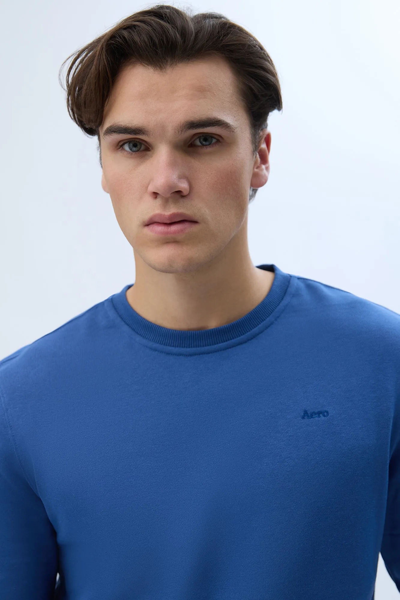 Aropostale Embroidered Crew Neck Sweatshirt