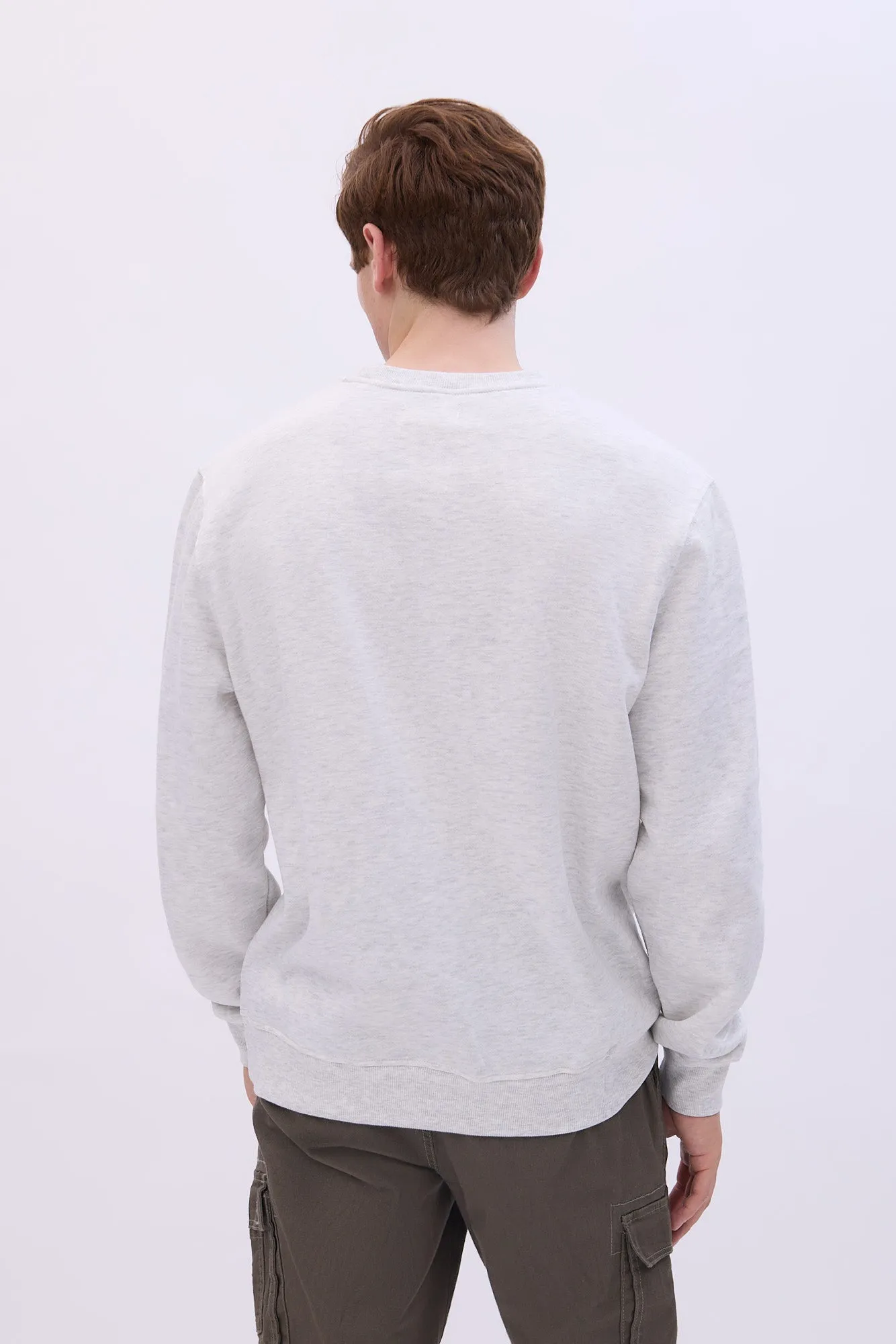 Aropostale Embroidered Crew Neck Sweatshirt