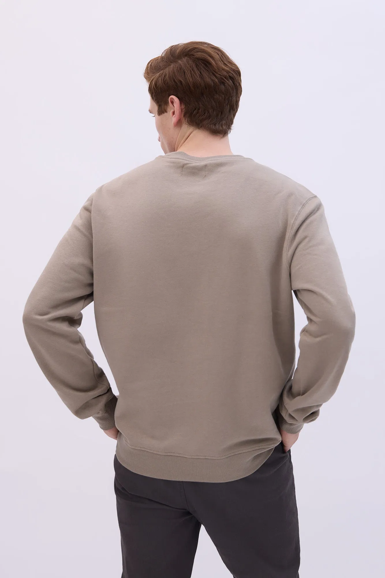 Aropostale Embroidered Crew Neck Sweatshirt