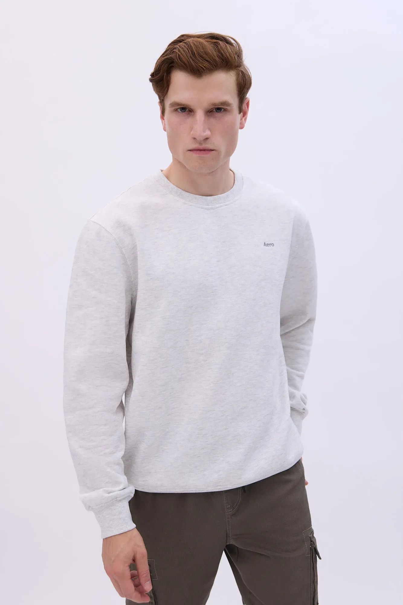 Aropostale Embroidered Crew Neck Sweatshirt