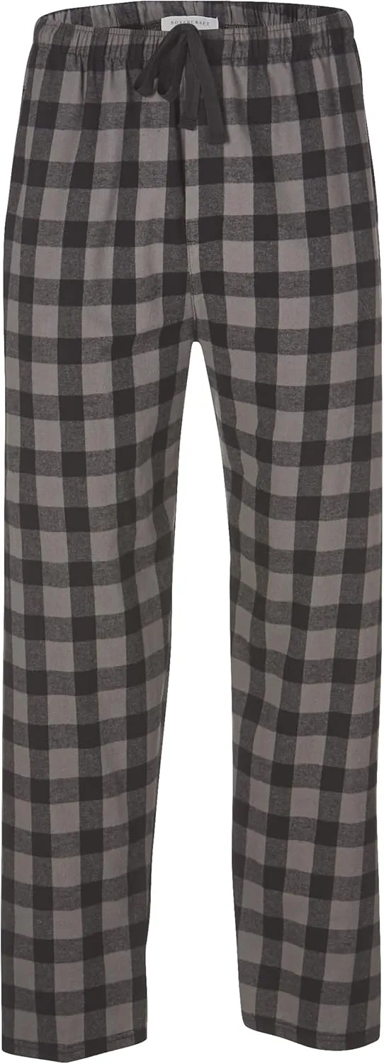boxercraft Double-Brushed 100% Cotton Harley Flannel Pants