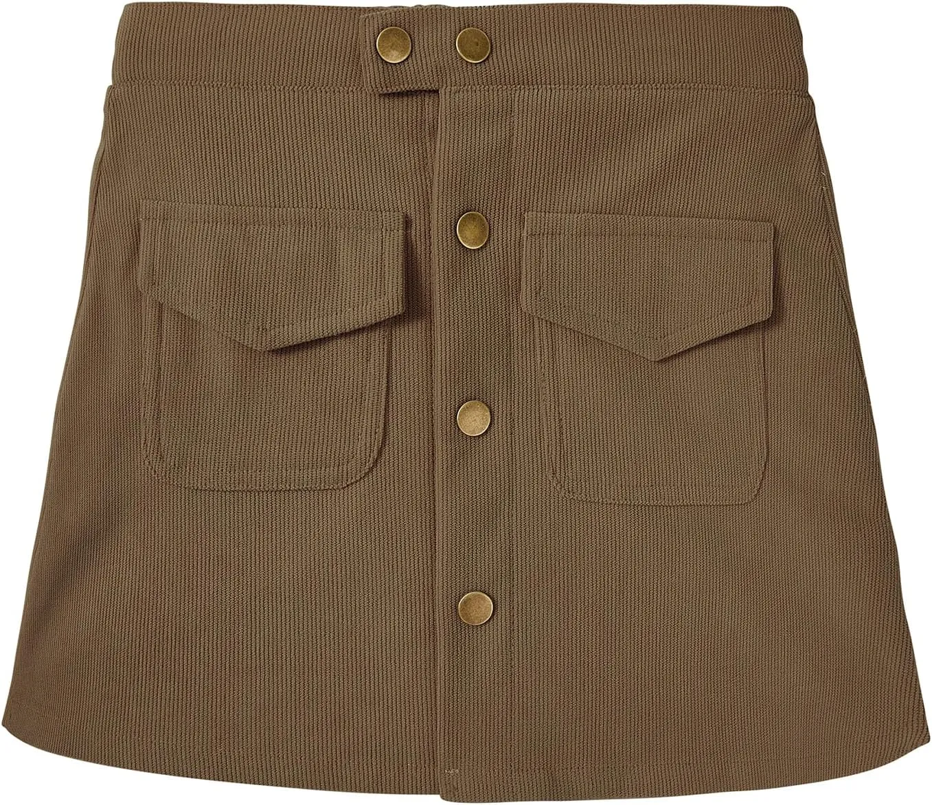 Century Star Skirts for Girls Corduroy Short Mini Skirt Plaid Skirt High Waist Uniform Skirts for Girls A-line Short