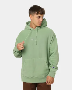 Champion Reverse Weave Garm Dye Hoodie Native Fern Green