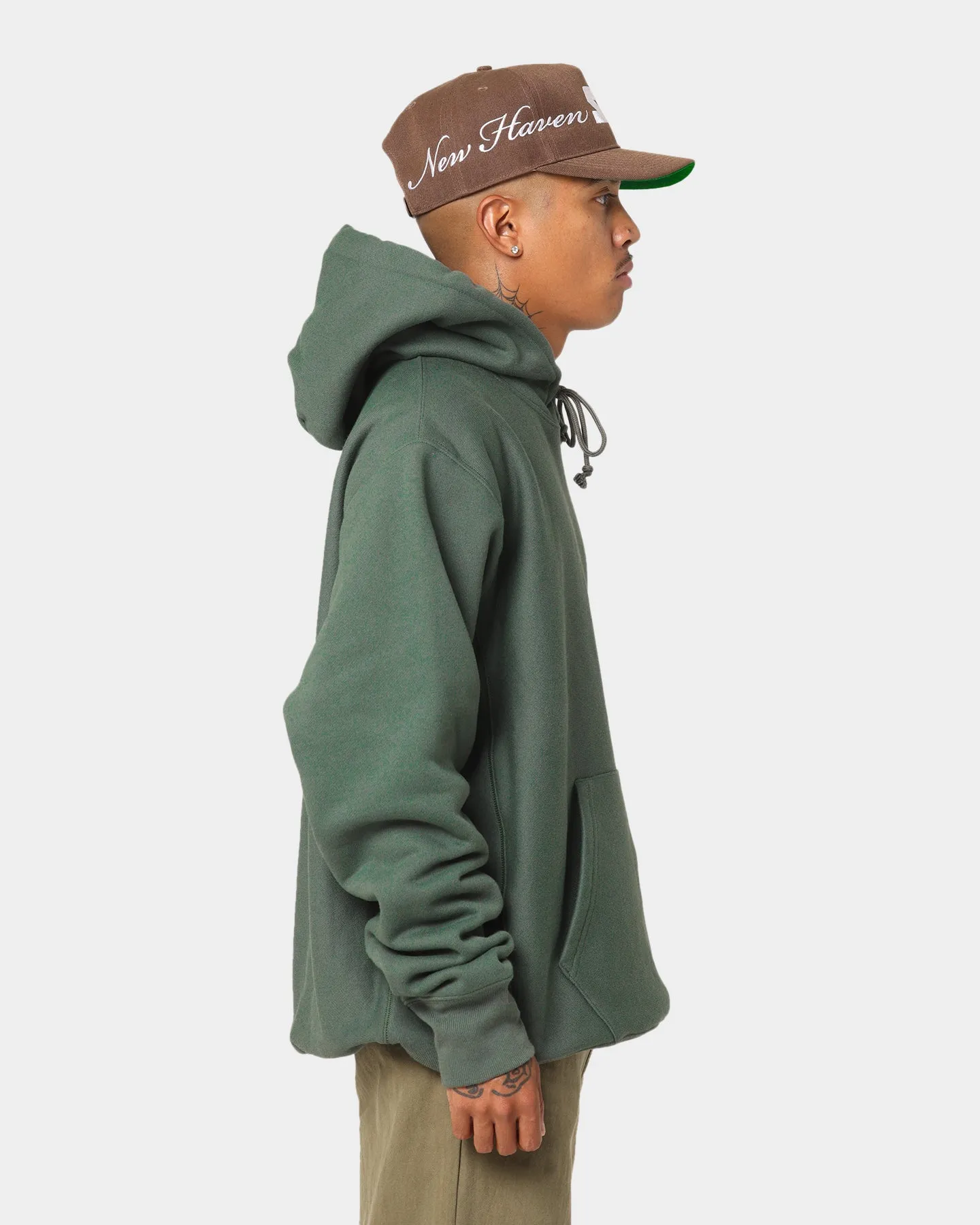 Champion Reverse Weave Hoodie Ground Green