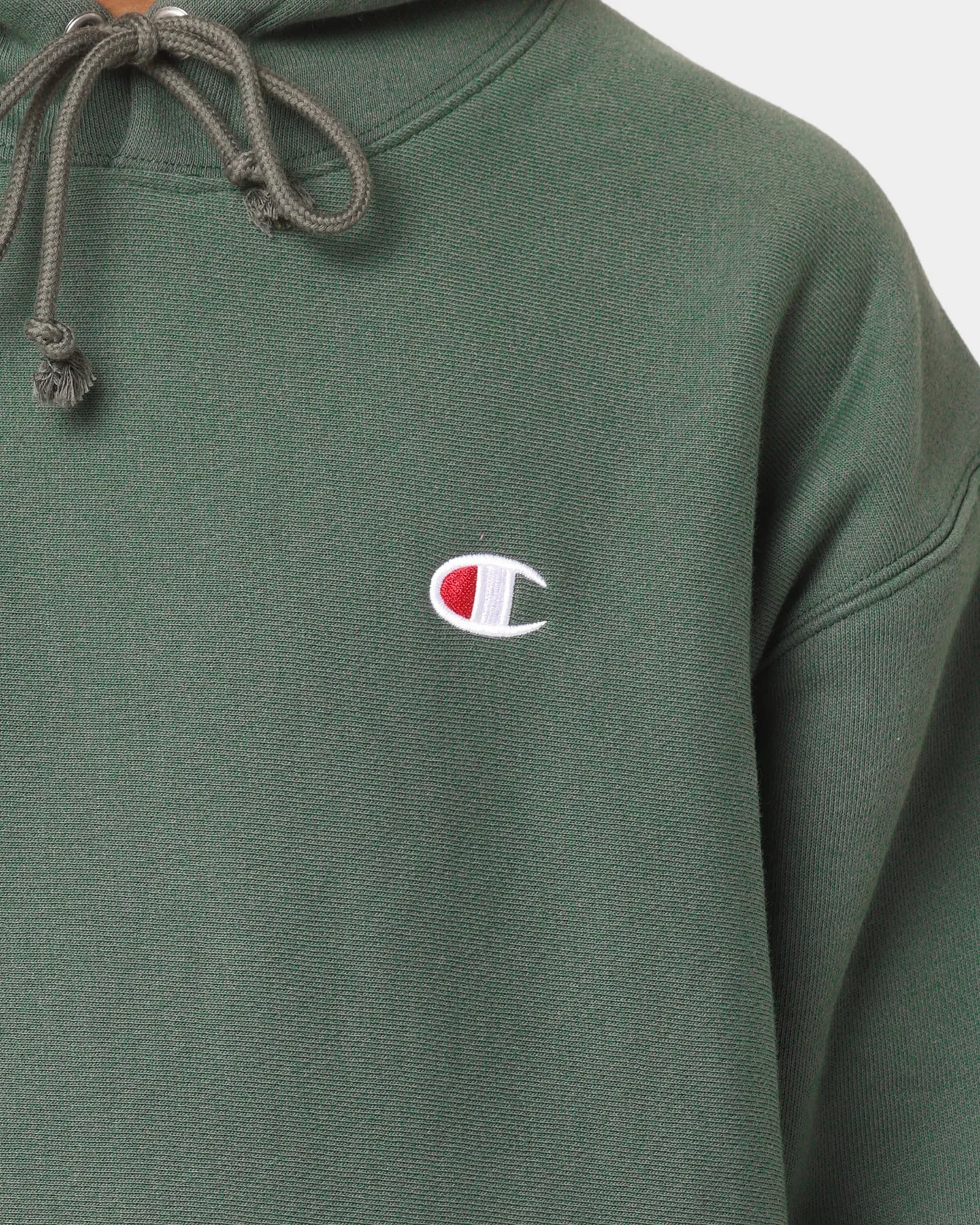 Champion Reverse Weave Hoodie Ground Green
