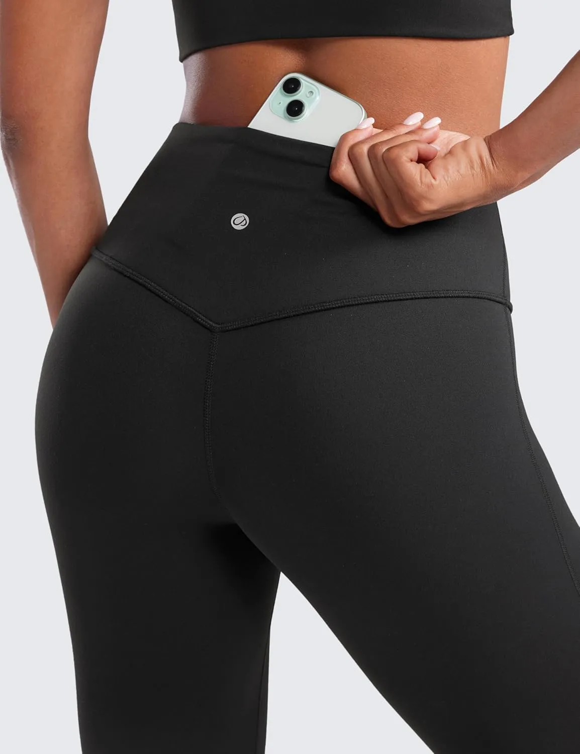 CRZ YOGA Womens Butterluxe High Waist Flare Pants 29" / 30.5" / 32" / 33.5" - Yoga Bootcut Wide Leg with Pocket Lounge