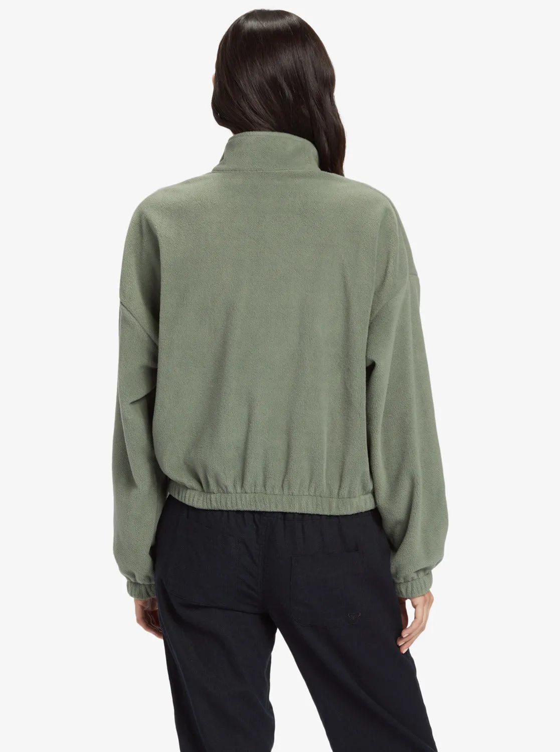 Dawn To Dusk Full Zip Fleece - Agave Green