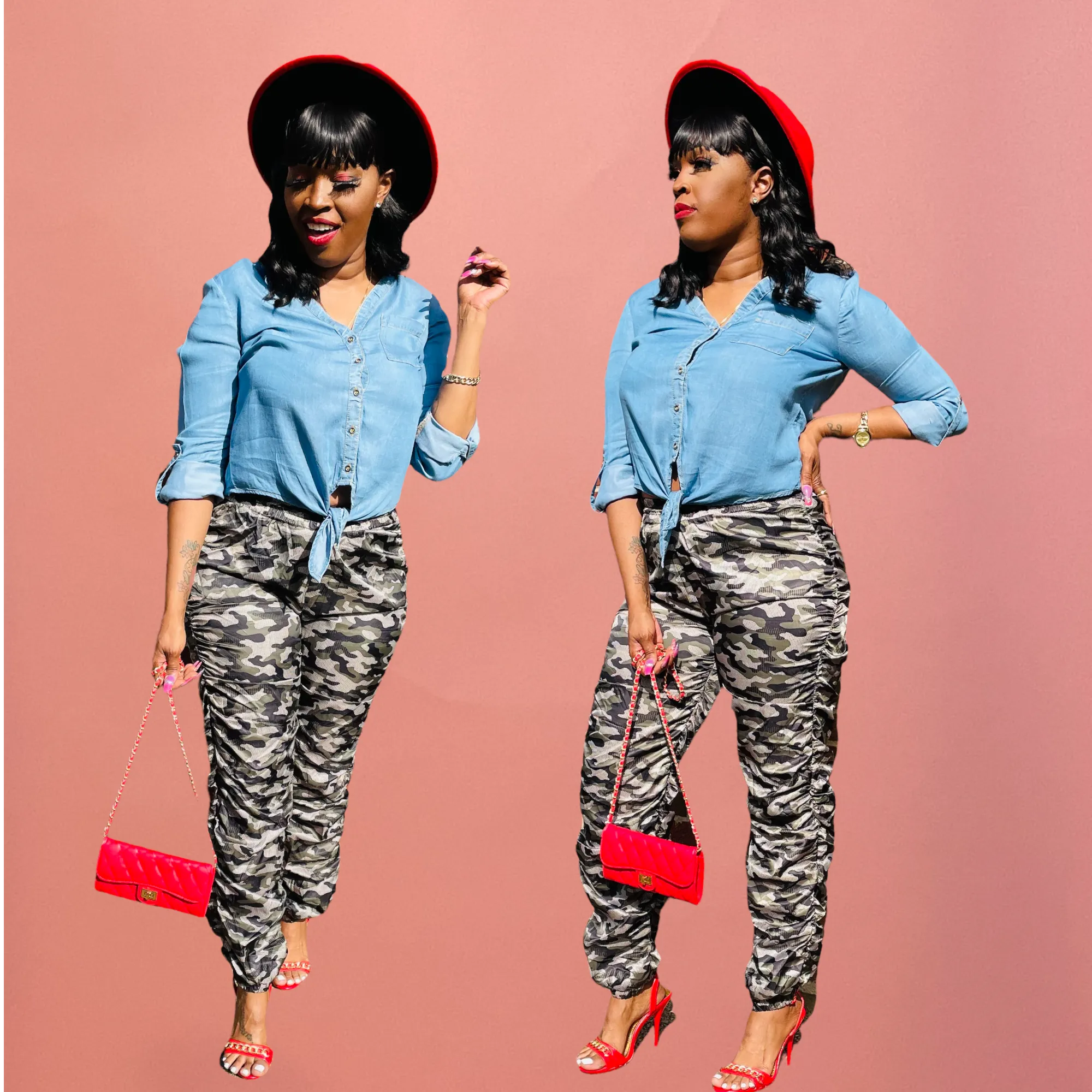 Denim Love Chambray Button Up Shirt