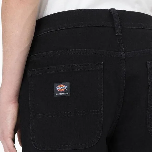 Dickies Skateboarding Wingville Denim Shorts Black