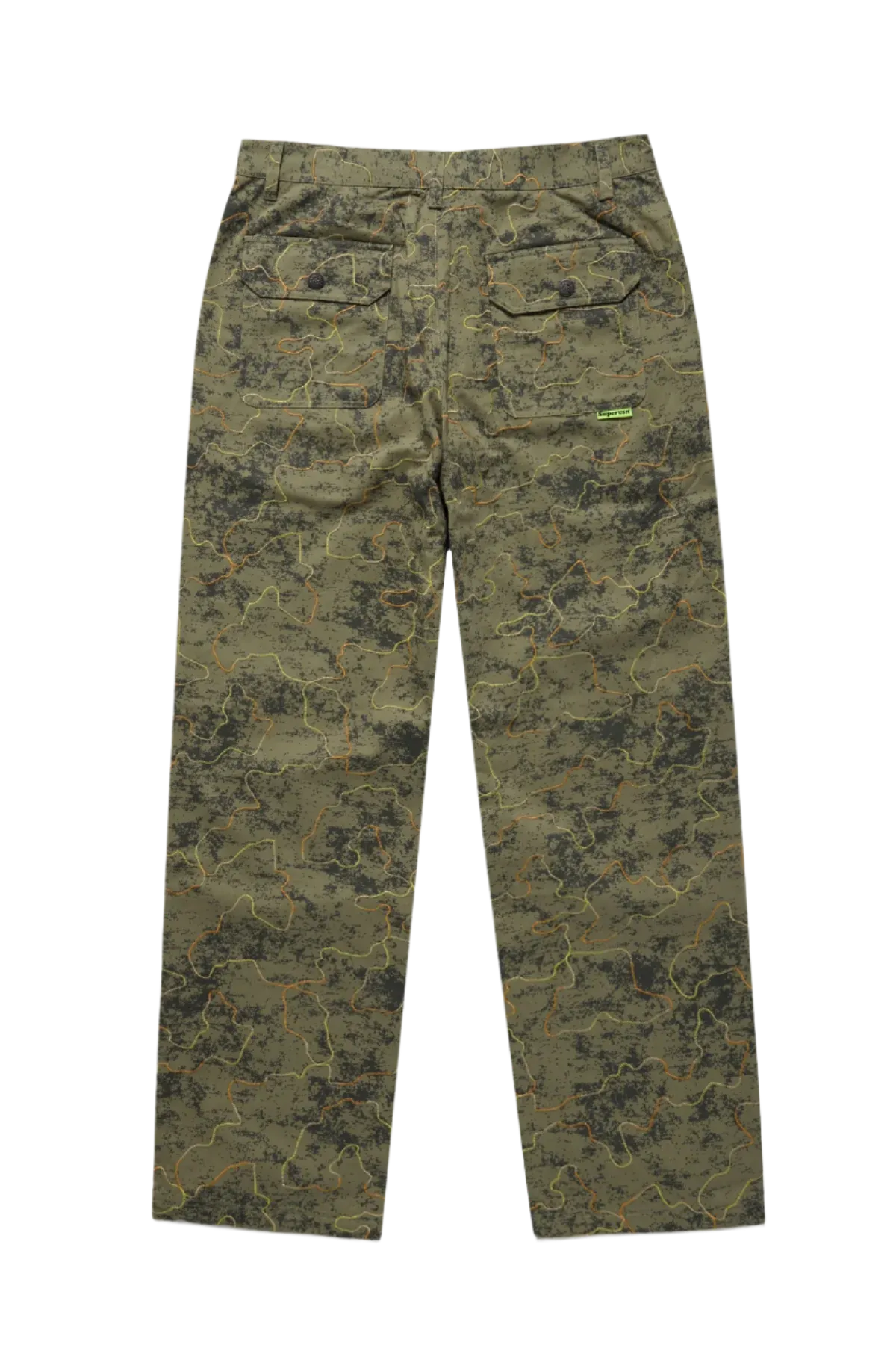 Embroidered Camp Pant