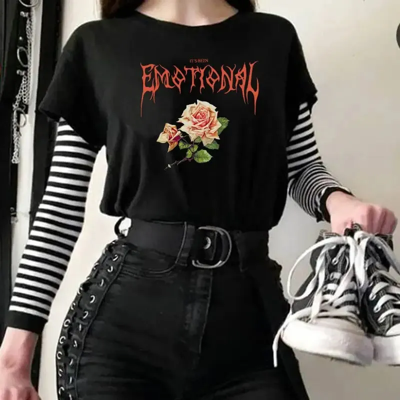 Emotional Rose Gothic T-shirt