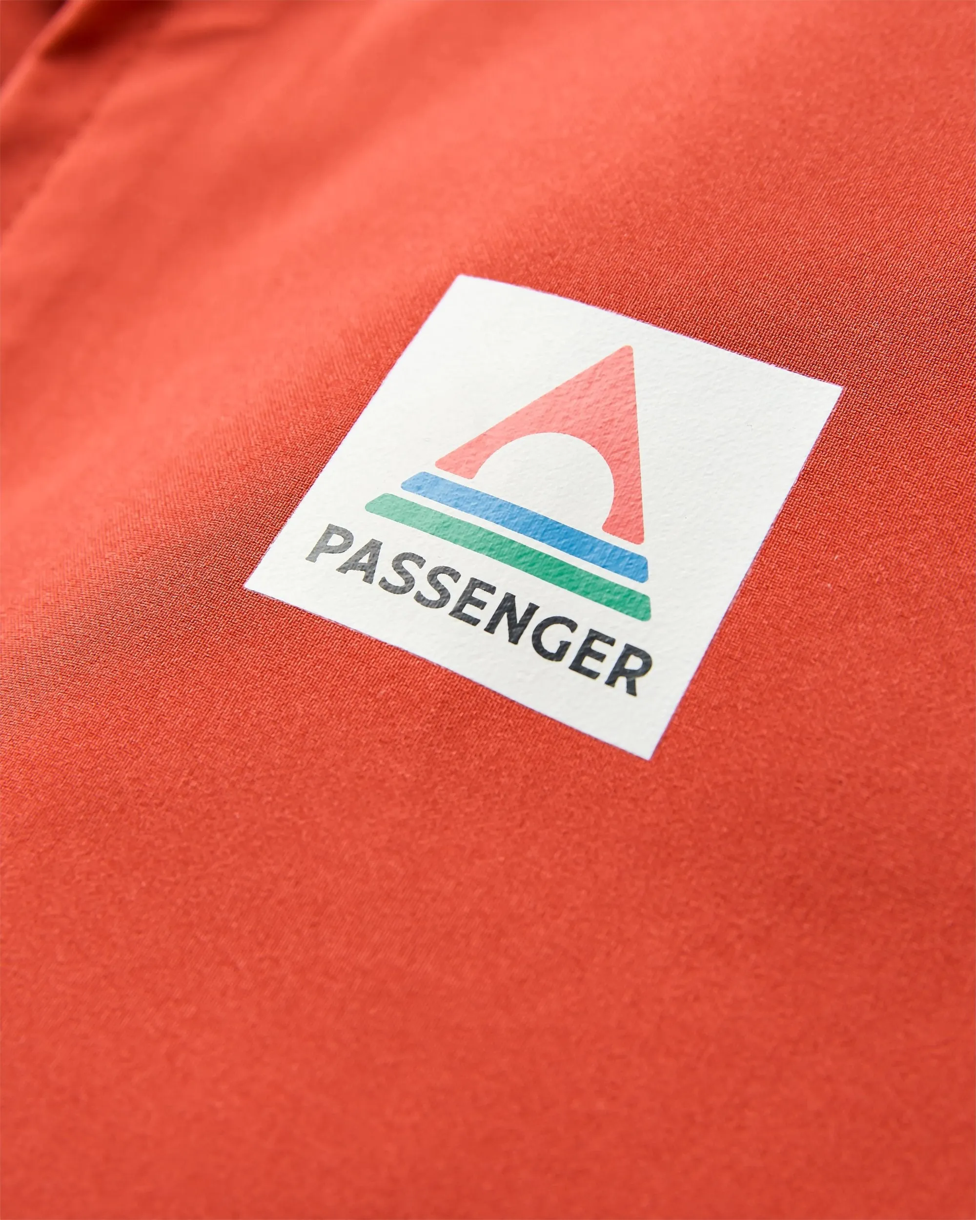 Five Element Recycled Waterproof Jacket - Red Ochre