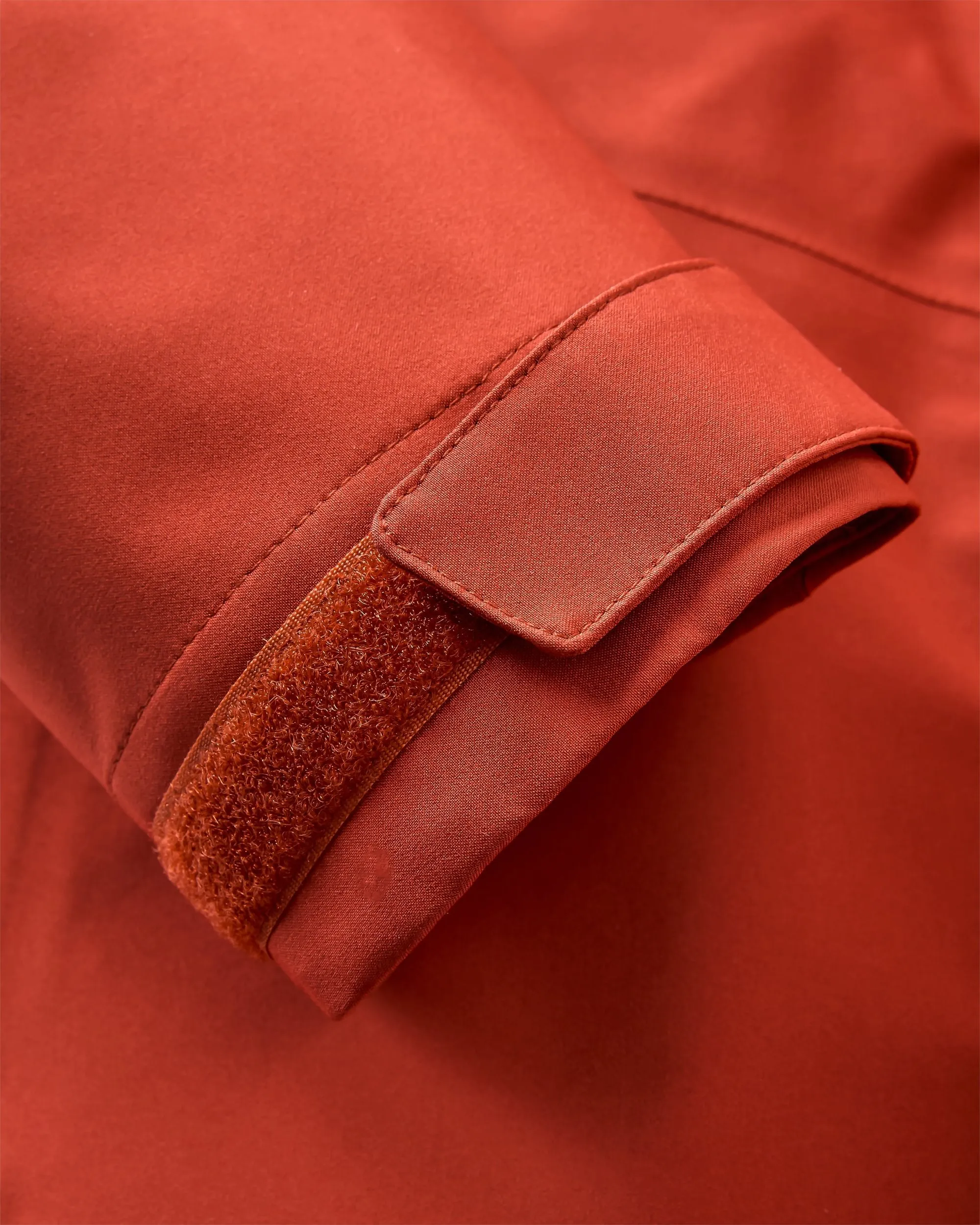 Five Element Recycled Waterproof Jacket - Red Ochre