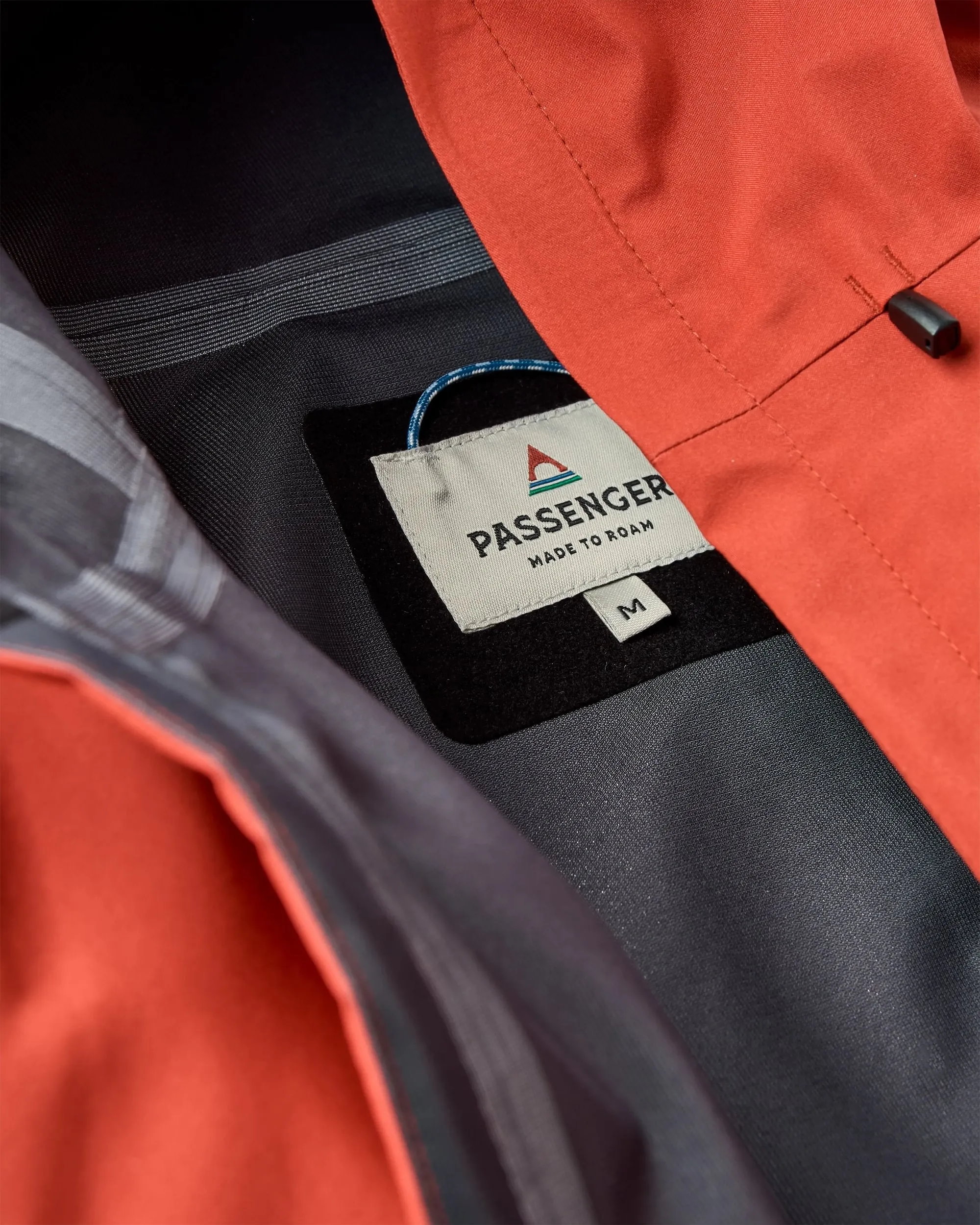 Five Season Recycled Waterproof Jacket - Red Ochre