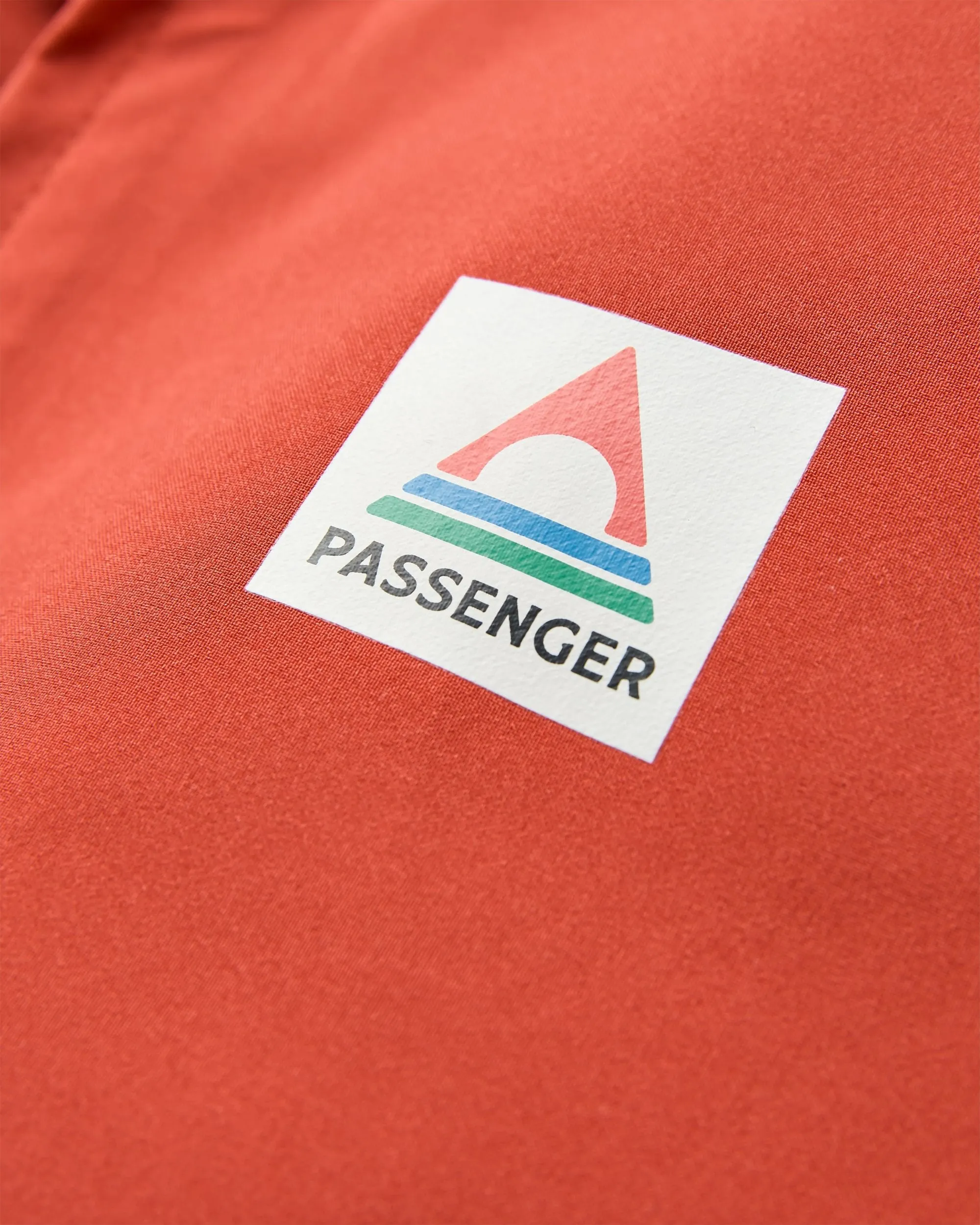 Five Season Recycled Waterproof Jacket - Red Ochre