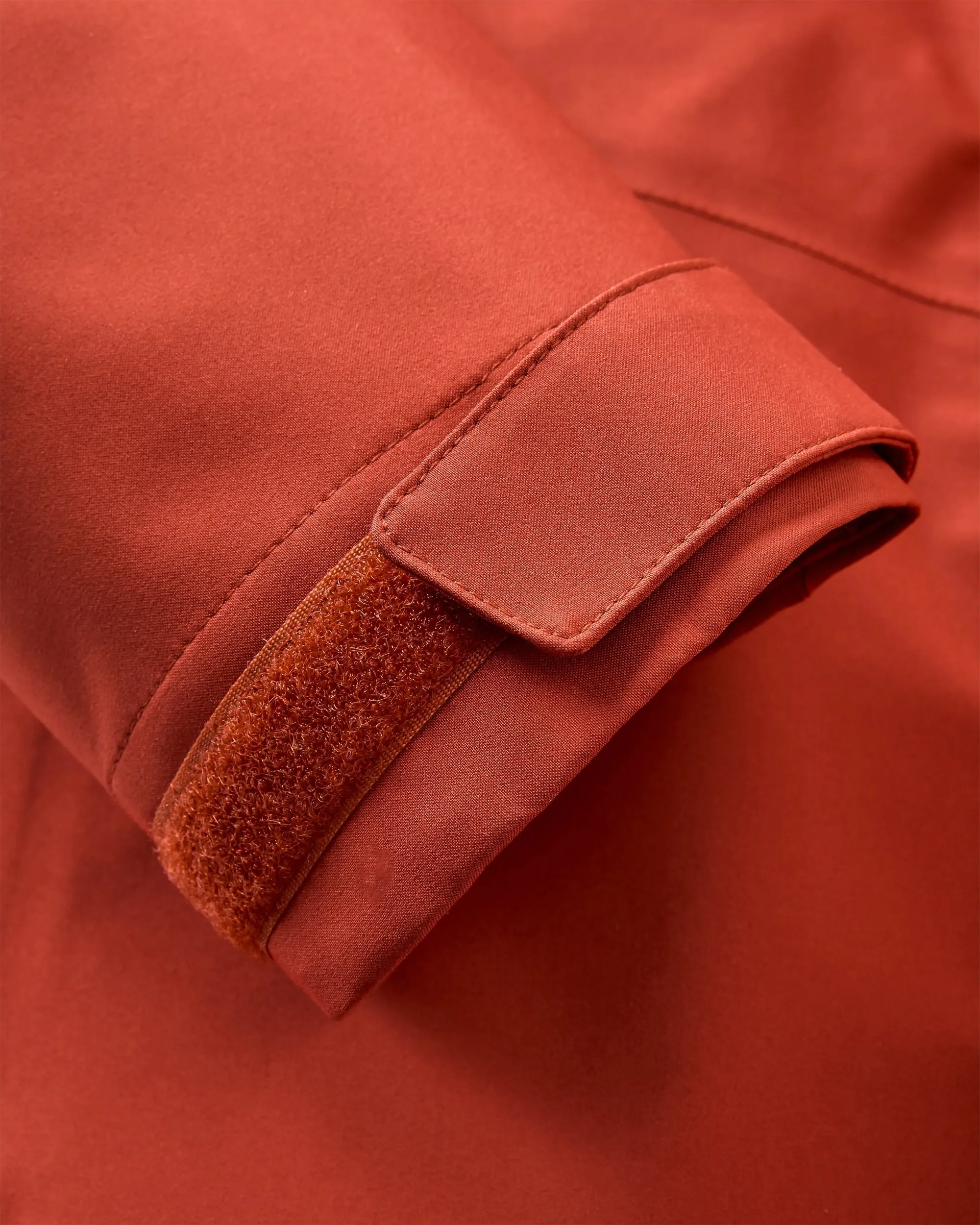 Five Season Recycled Waterproof Jacket - Red Ochre