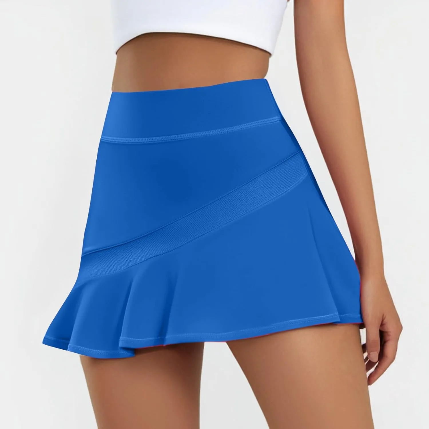 FZVYD Tennis Skirts for Women Golf Skirt Skorts with Pockets Pleated High Waist Athletic Casual Biking Skort for Riding 2025