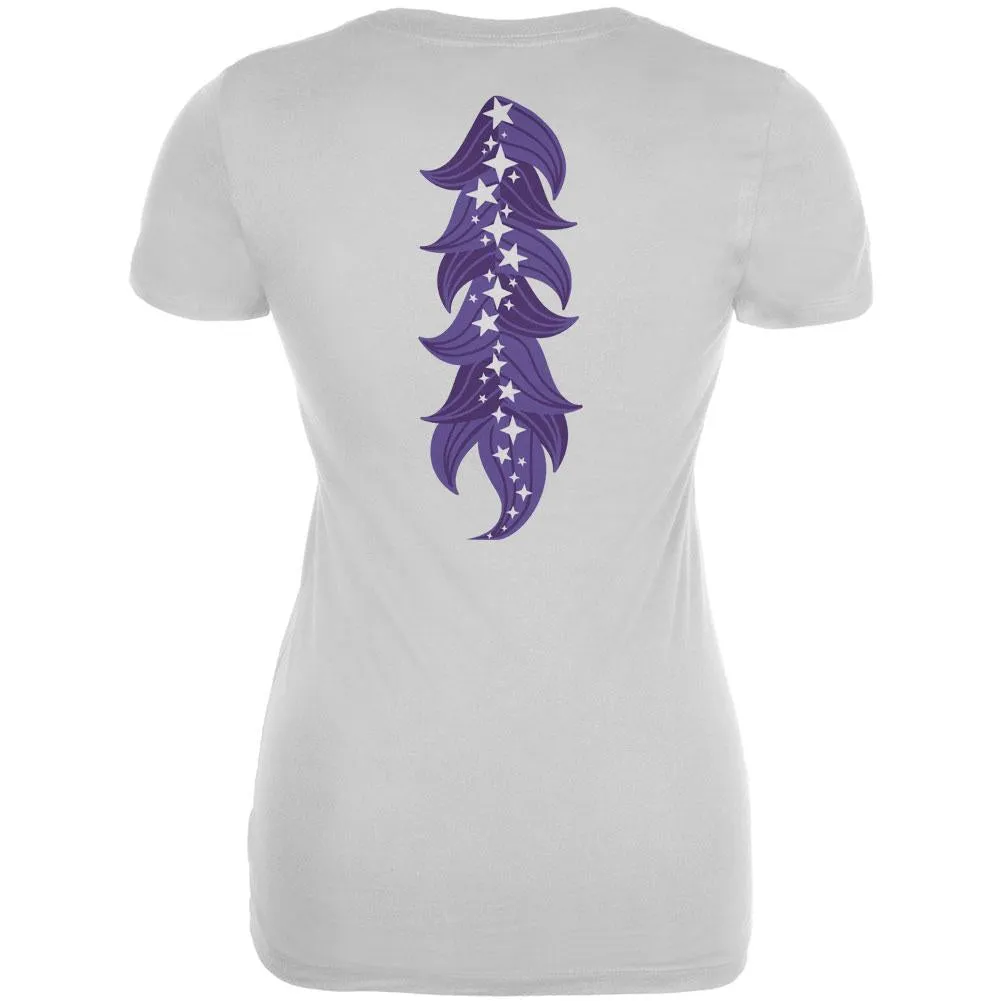 Halloween Magical Pony Costume White Juniors Soft T Shirt