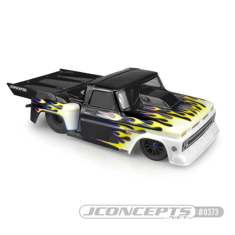 JConcepts 1966 Chevy C10 Step Side Clear Body w/Ultra Rear Wing