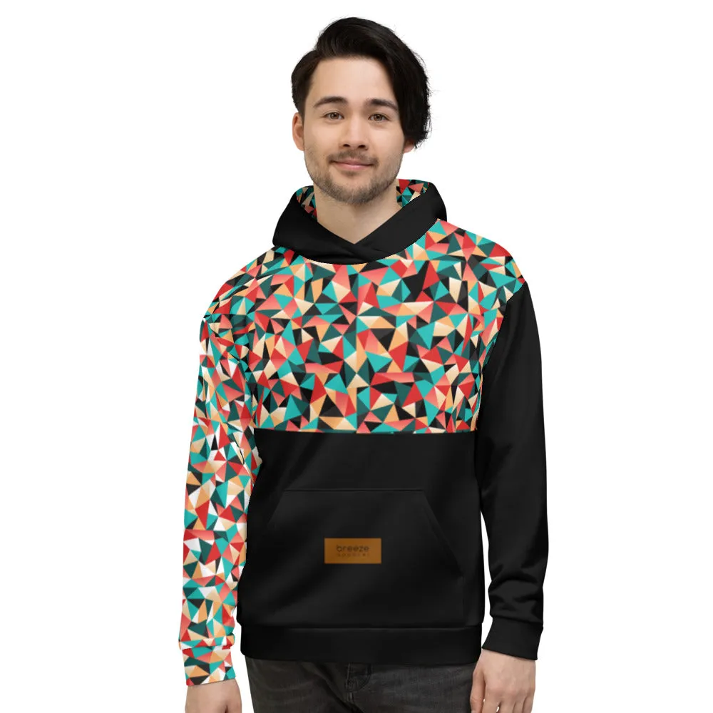 'Kaleidoscopic' unisex hoodie