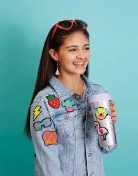 KLUTZ - Make Your Own - STICK-ON PATCHES (Book and Craft Kit)