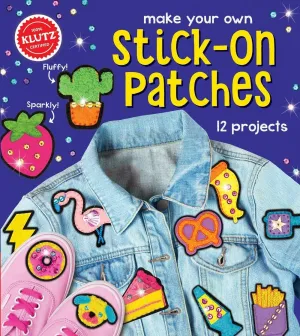 KLUTZ - Make Your Own - STICK-ON PATCHES (Book and Craft Kit)