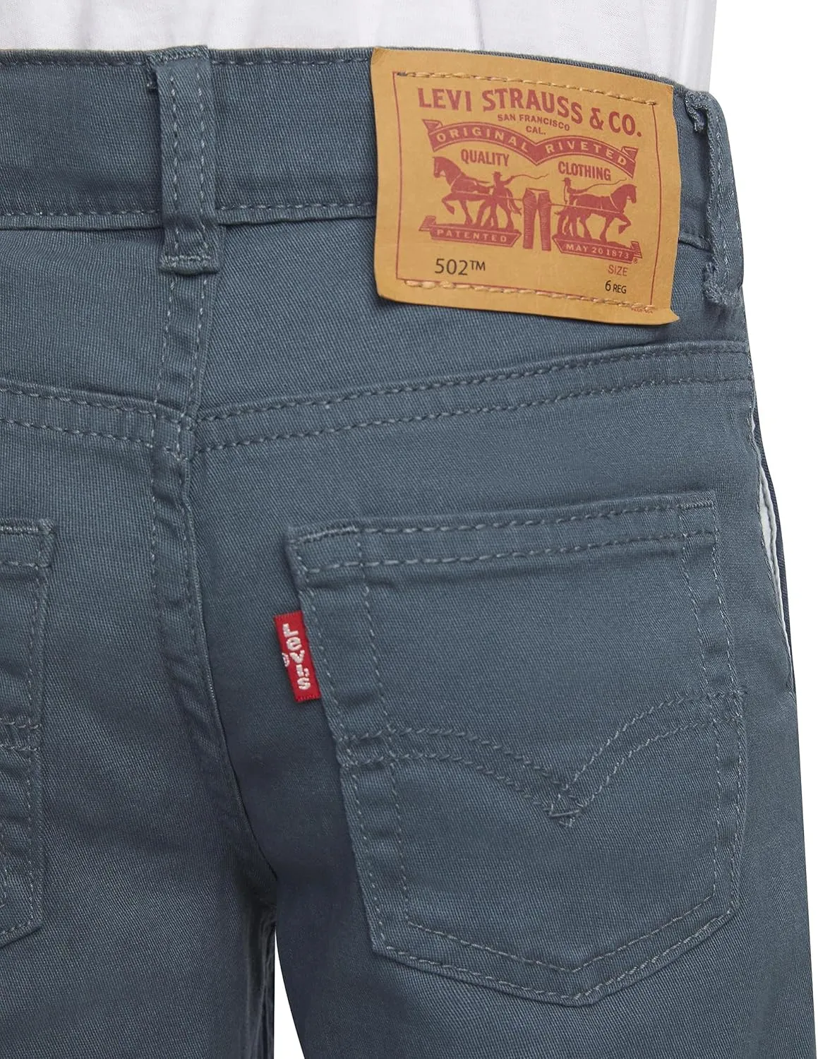 Levi's Boys' 502 Regular Taper Fit Chino Pants