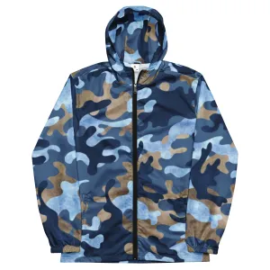 Mens Arctic Camouflage Print Windbreaker
