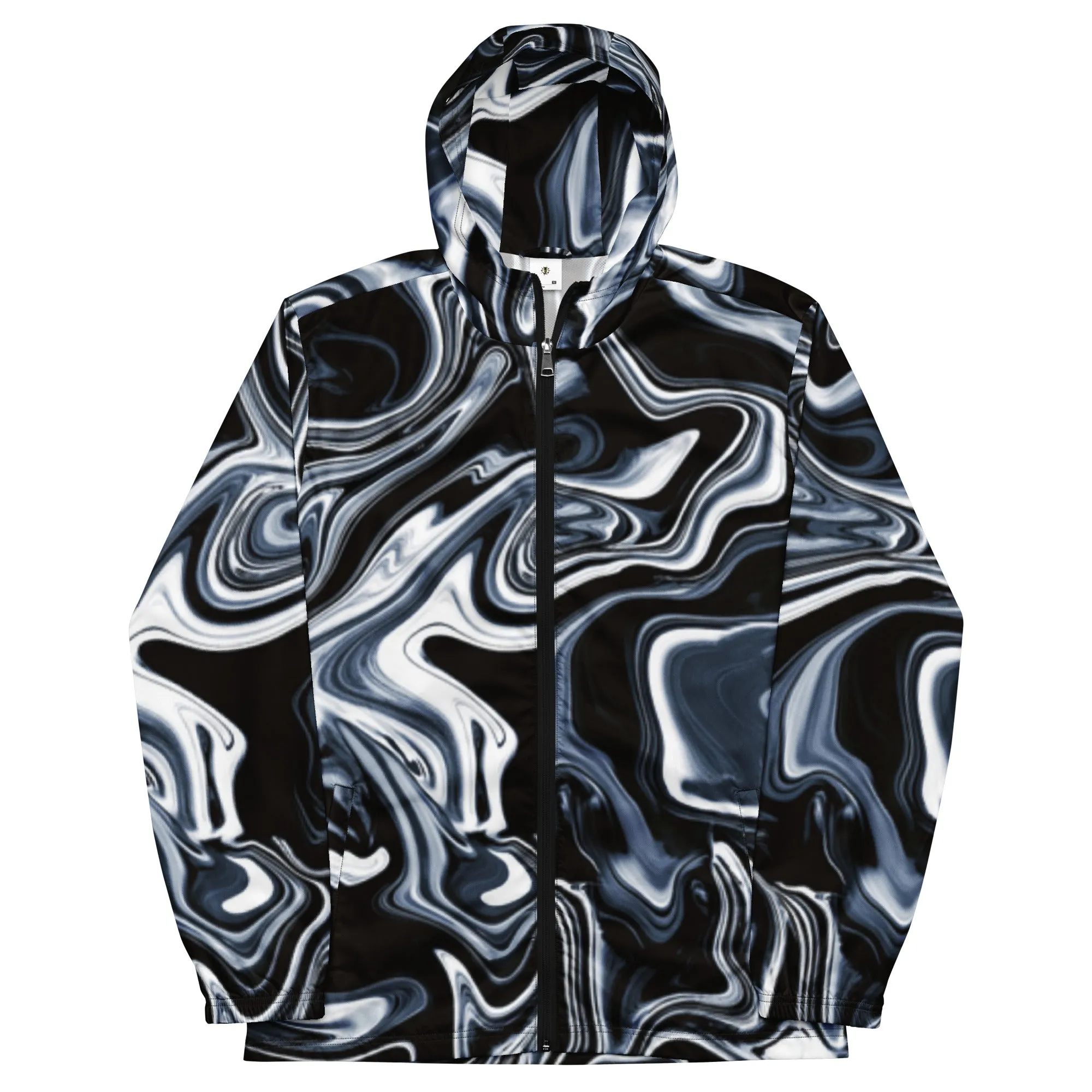 Mens Tropical Oil Spill Windbreaker
