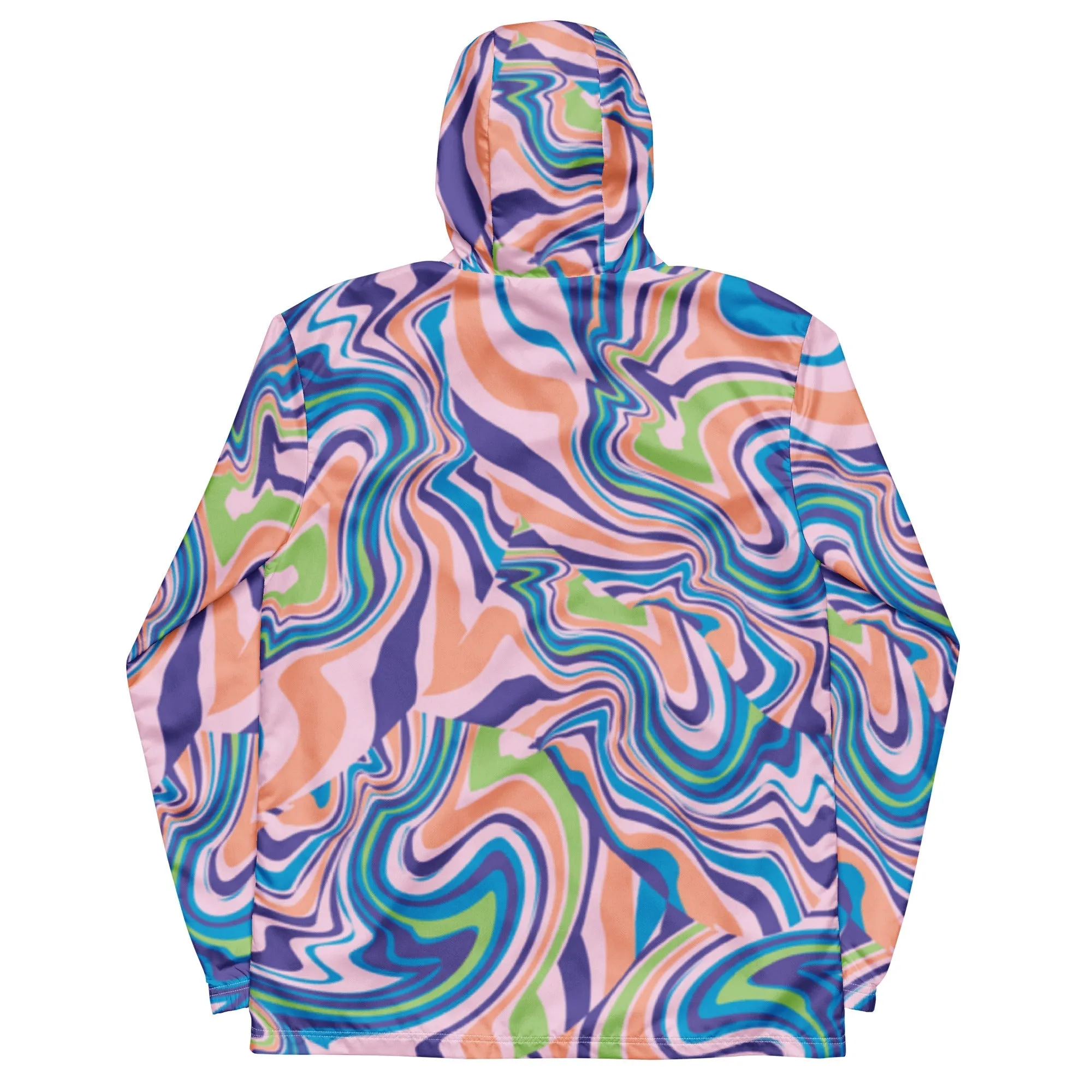 Mens Tropical Retro Tide Windbreaker
