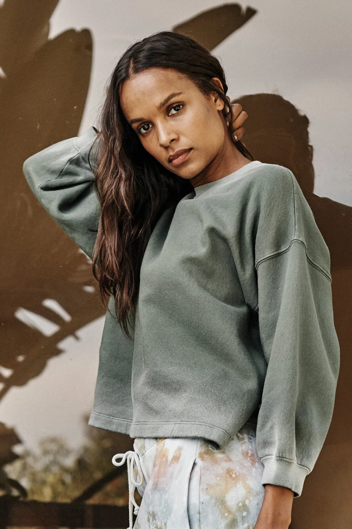 OLIVETTE OMBRE SWEATSHIRT