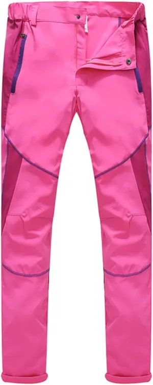 Pants For Men Mens Waterproof Pants Splice Windproof Trousers Trendy Softshell Outdoor Hiking Trousers Cargo Pants