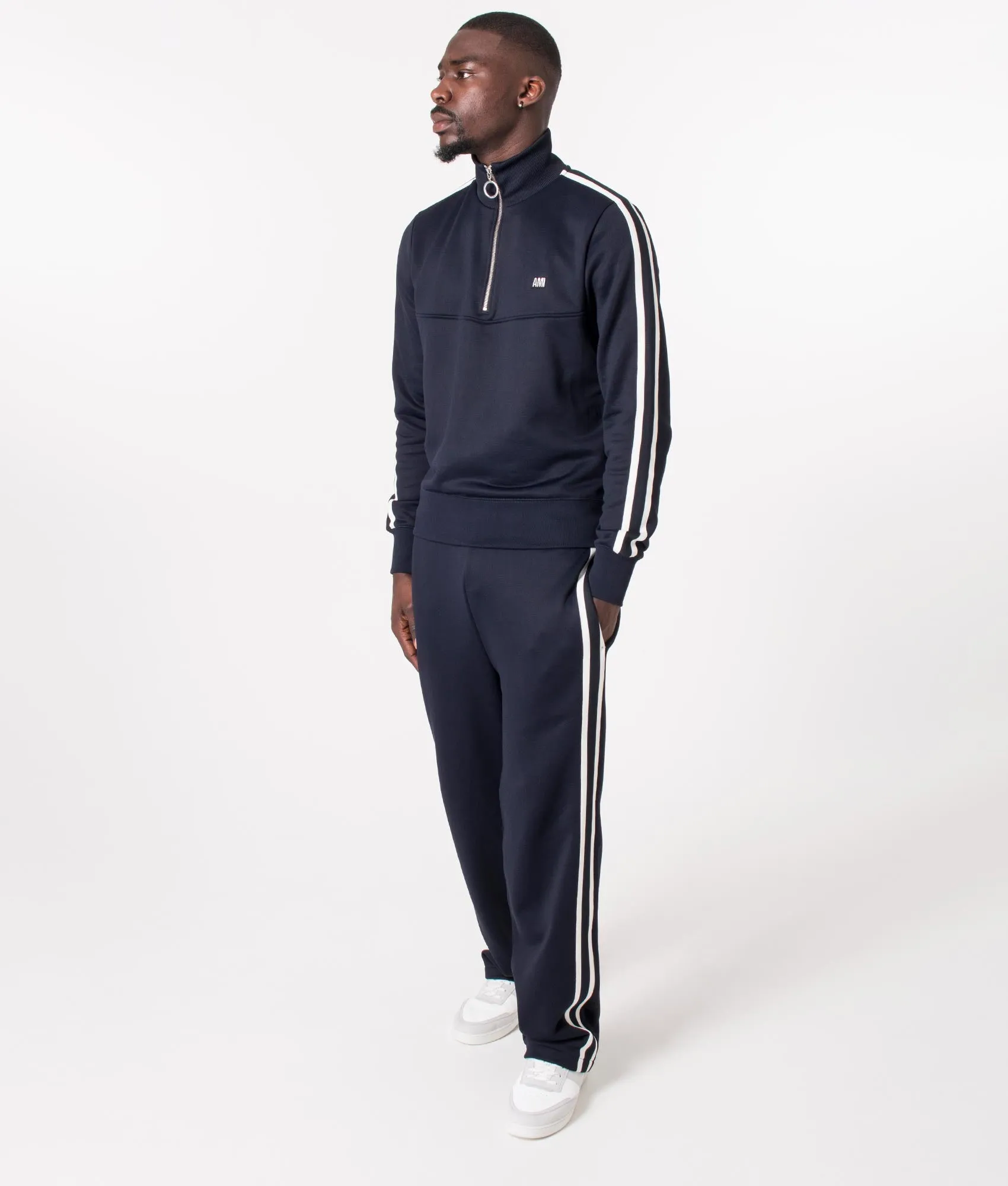 Quarter Zip Fly Track Top