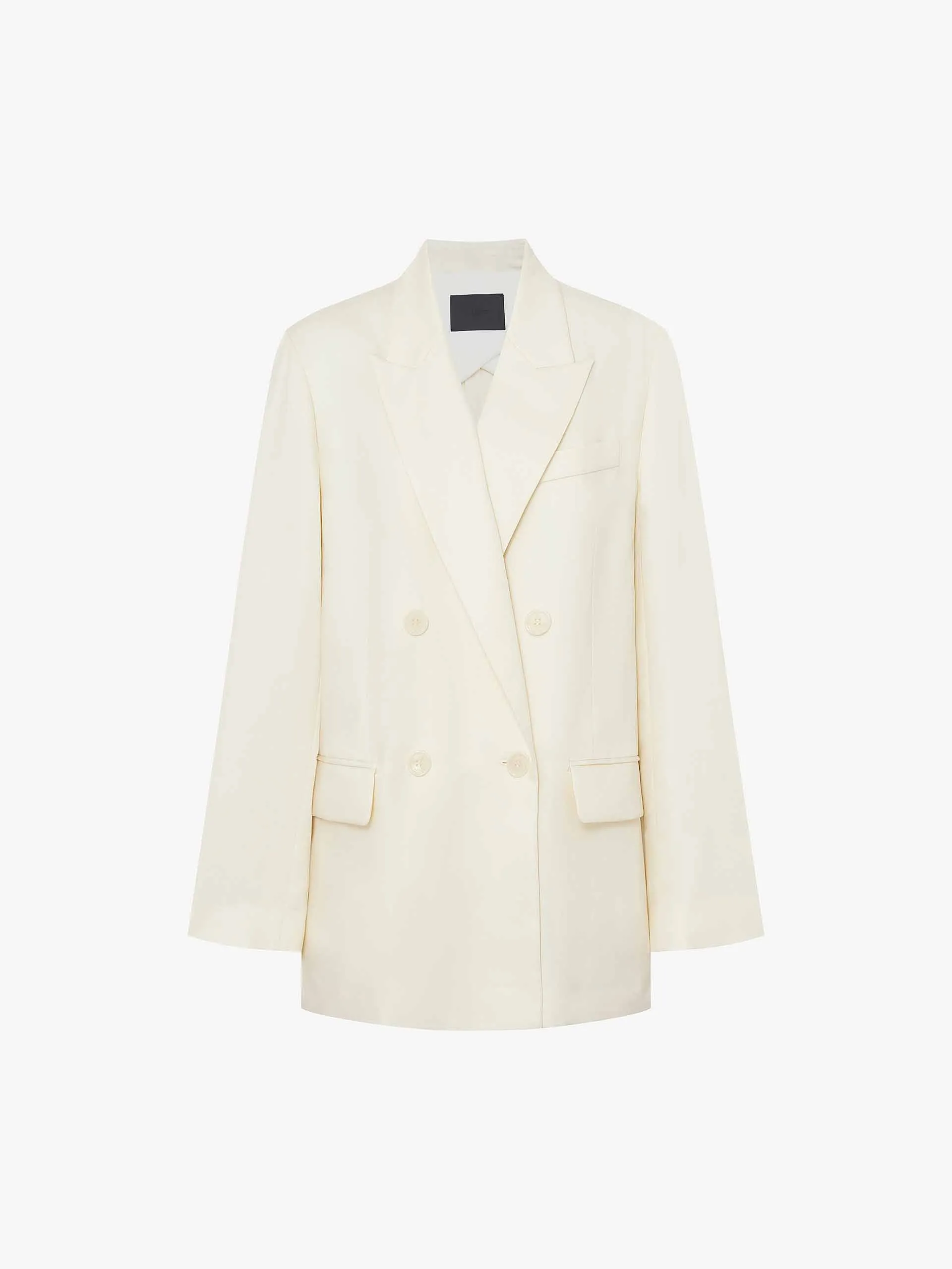 Relaxed Double Breasted Blazer