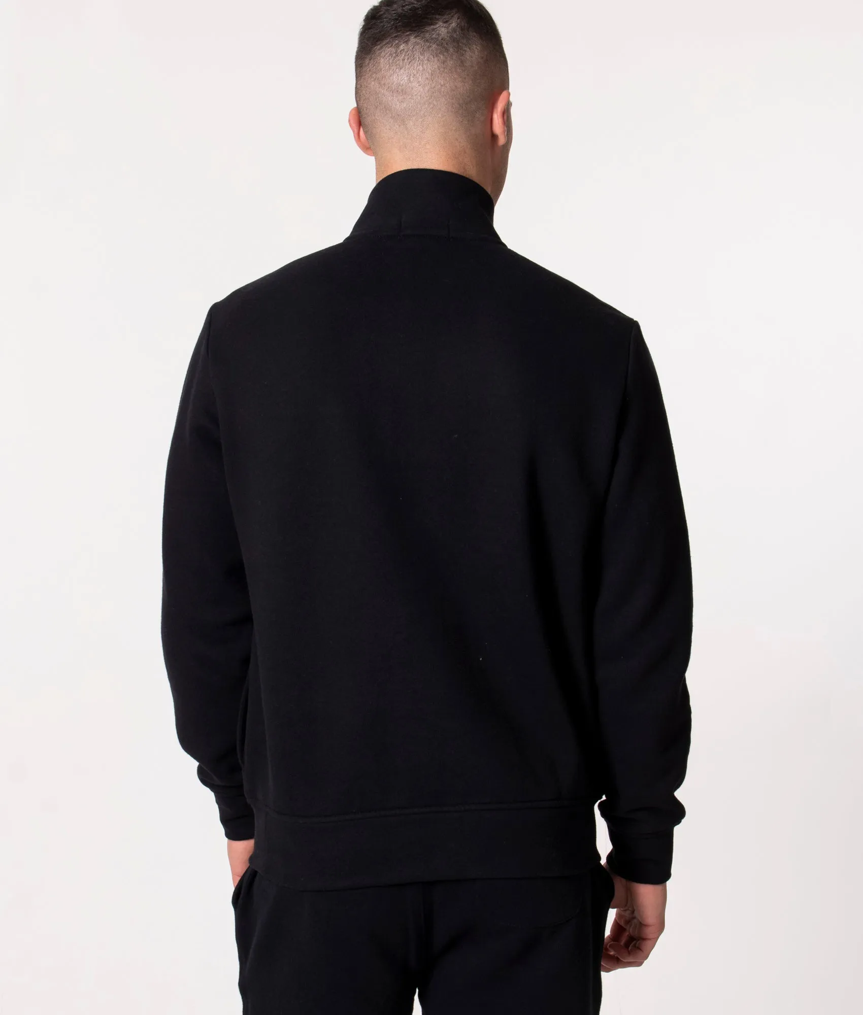 Relaxed Fit Quarter Zip RL Fleece Sweatshirt