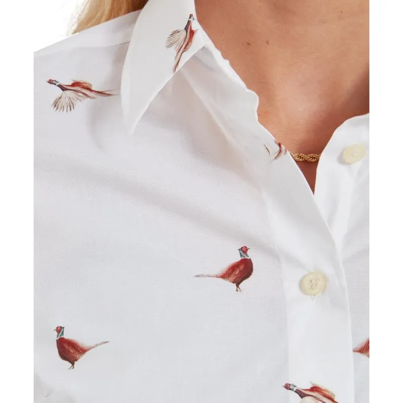 Schoffel Ladies Norfolk Shirt - Pheasant Print