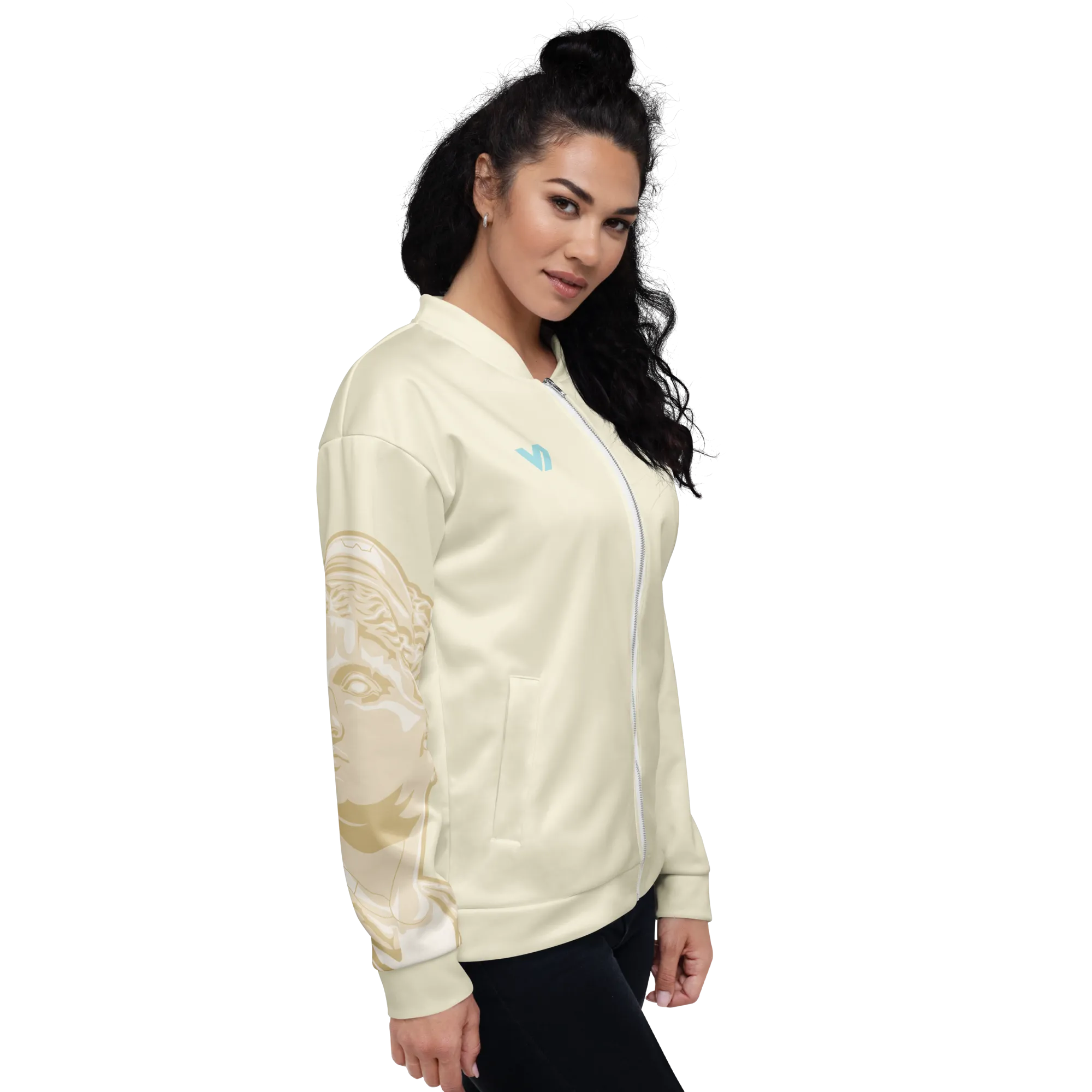 VOSRIO Hellas Athletic Unisex Bomber Jacket