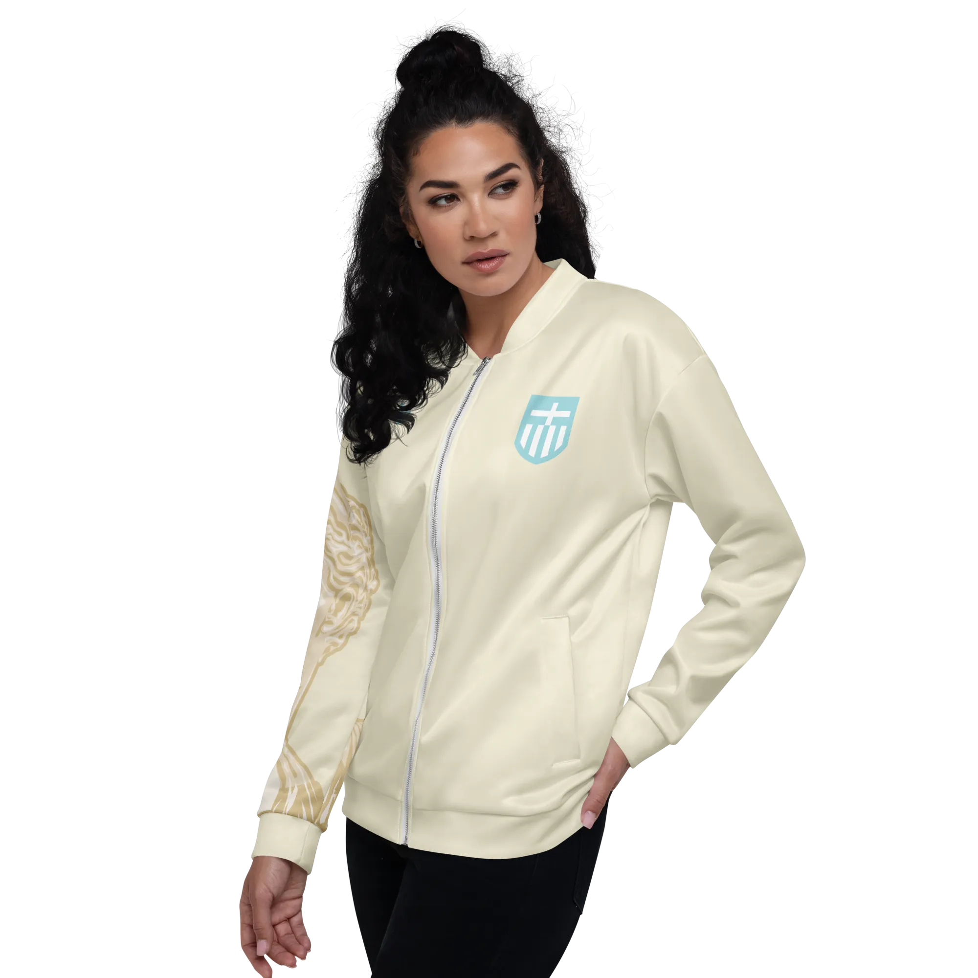 VOSRIO Hellas Athletic Unisex Bomber Jacket