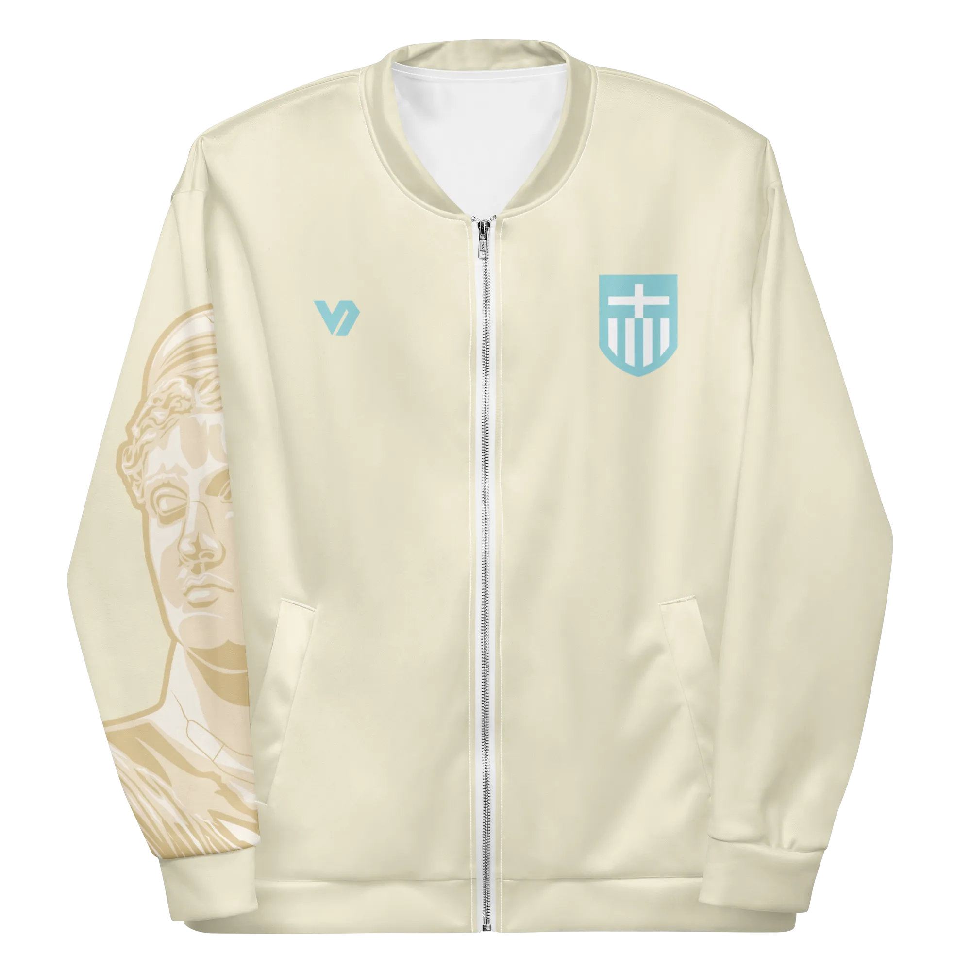 VOSRIO Hellas Athletic Unisex Bomber Jacket