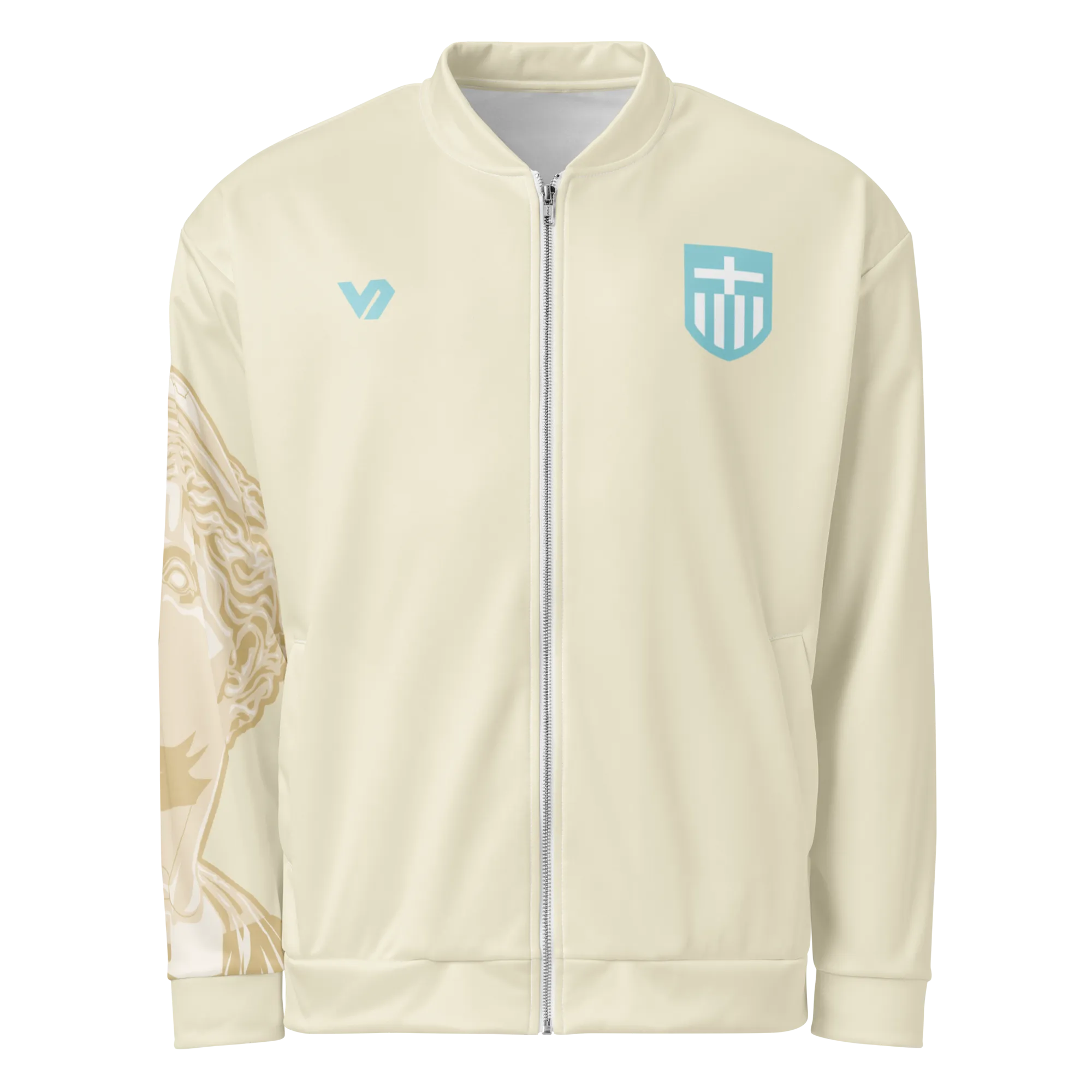 VOSRIO Hellas Athletic Unisex Bomber Jacket