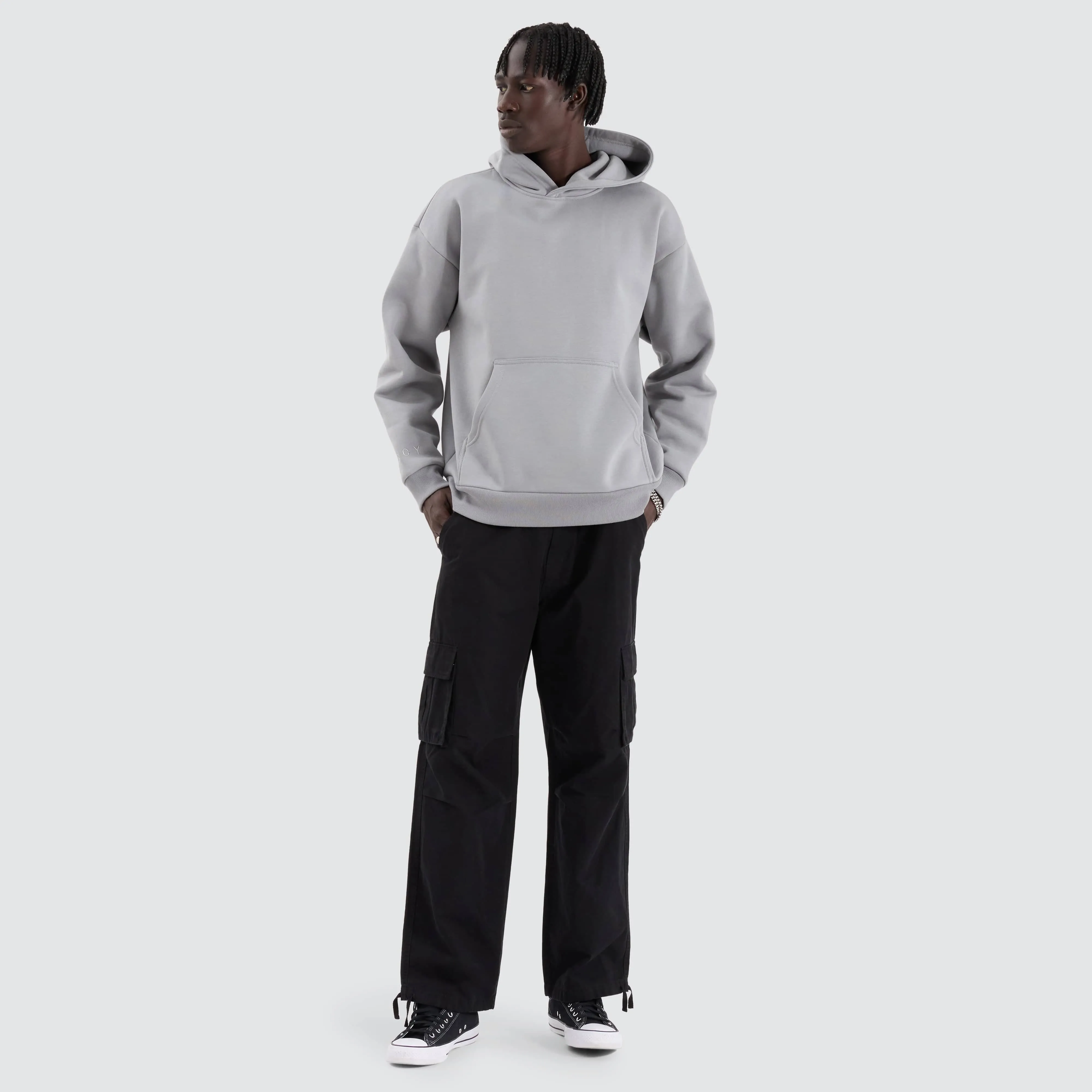 Weyburn Relaxed Hoodie Pigment Ultimate Grey