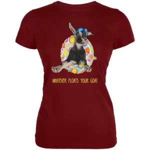 Whatever Floats Your Goat Boat Juniors Soft T Shirt